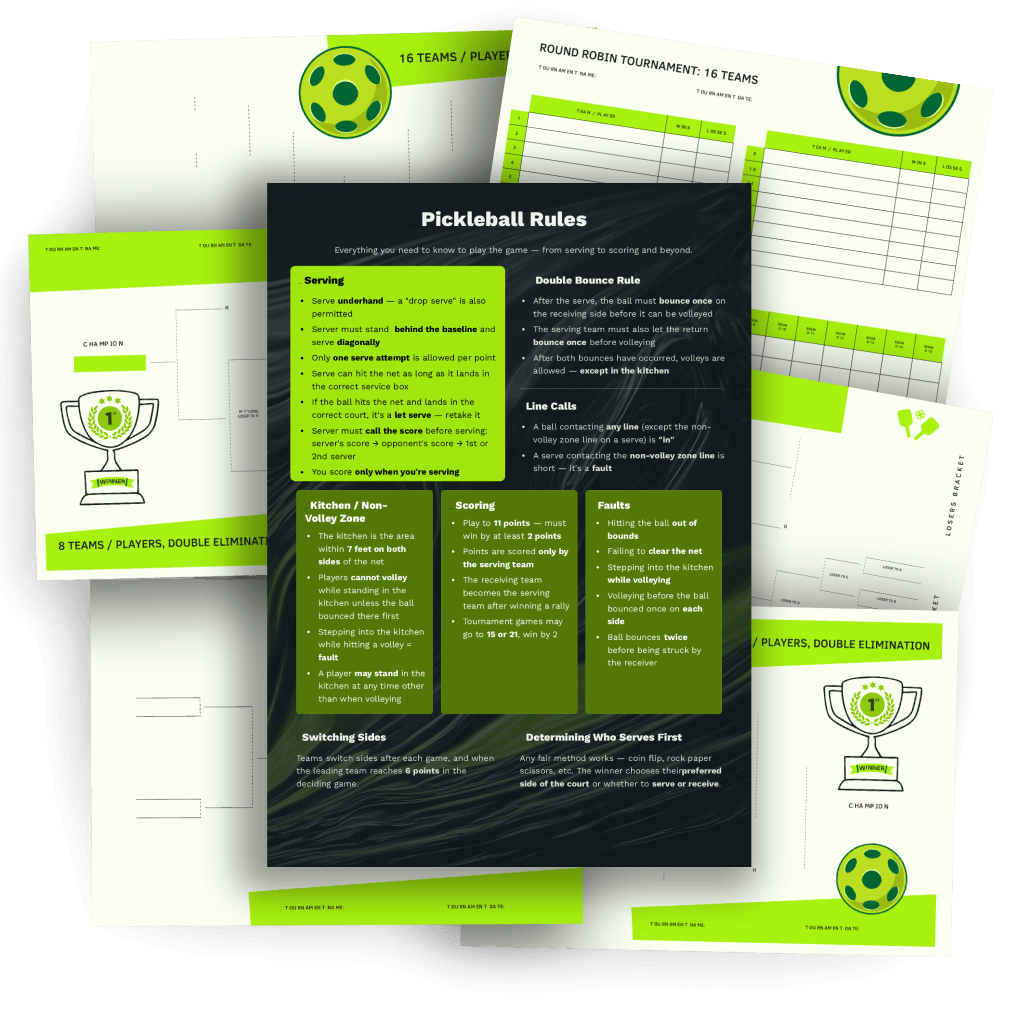 Pickleball Rules and game strategies